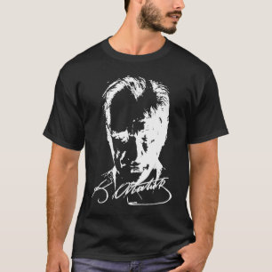 Camiseta Mustafa Kemal Atatürk Padre Turco Branco
