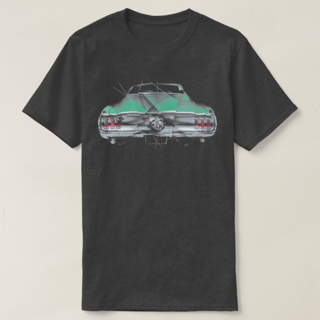 Camiseta mustang (Frente do Design)