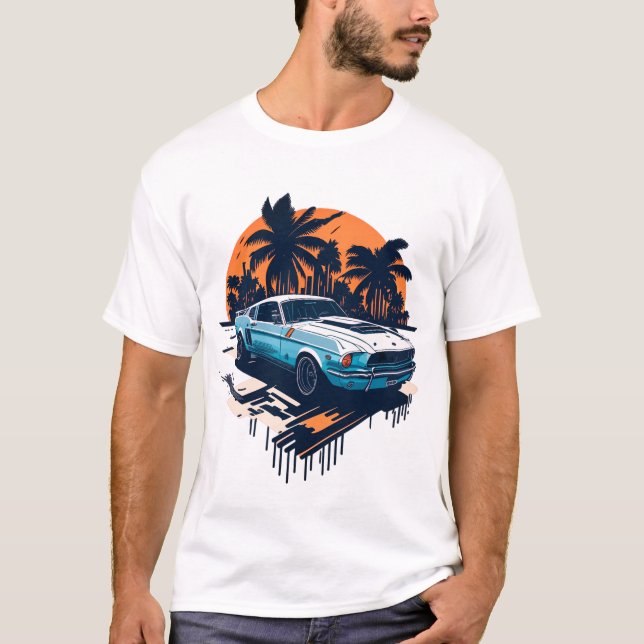 Camiseta Mustang 1969 (Frente)