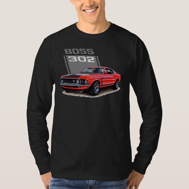 Camiseta Mustang Boss 302 (Frente)