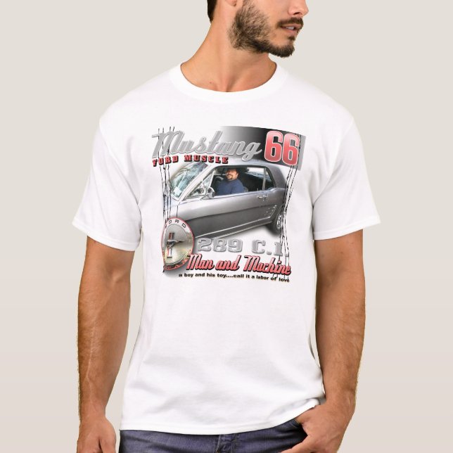 Camiseta mustang de Keith (Frente)