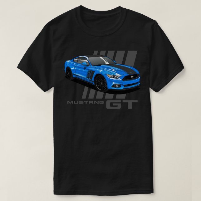Camiseta Mustang GT (Frente do Design)