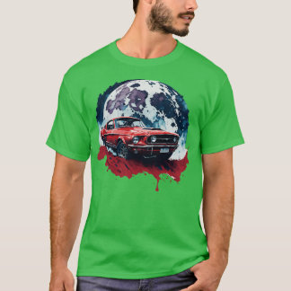 Camiseta Mustang Red Shelby