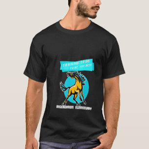 Camiseta Mustangas Elementares A Saber Fazer Para Ser O Mel