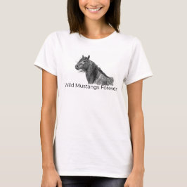 Camiseta Mustangs Selvagens Para Sempre