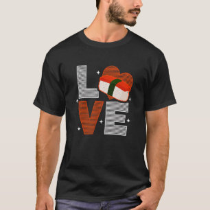Camiseta Musubi ama Sushi Chef Havaiano Comida japonesa