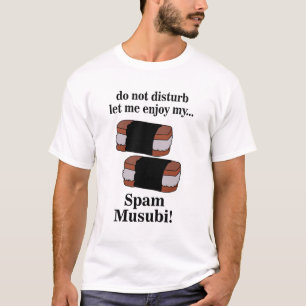 Camiseta Musubi Me Deixa Aproveitar Meu Spam Musubi