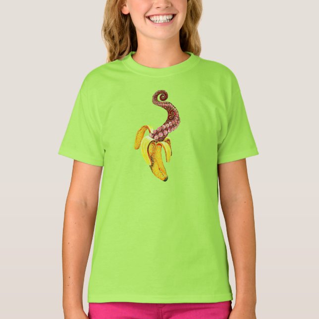 Camiseta Mutante suave-banana (Frente)