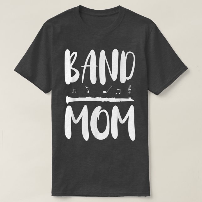 Camiseta Mutter Clarinet do Grupo de Música da Mãe banda (Frente do Design)