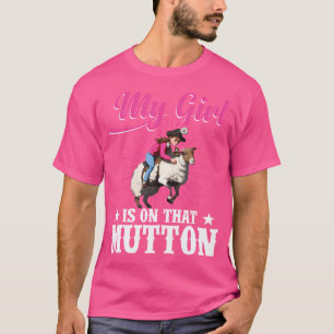 Camiseta Mutton Buster Gear Rodeo Bull Riding Mutton Bustin