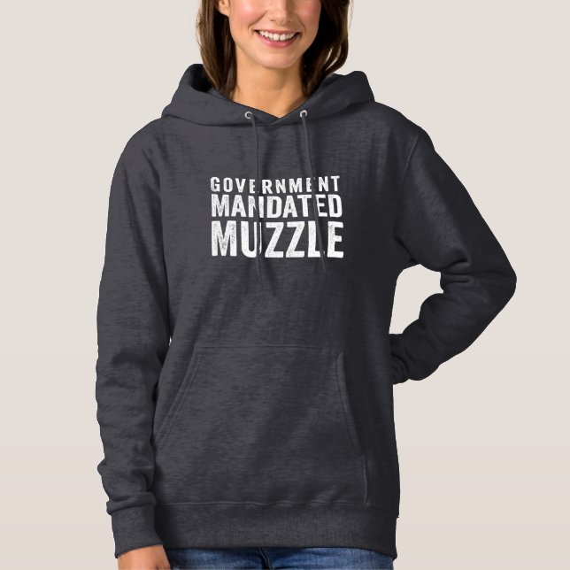 Camiseta Muzzle Mandado pelo governo (Frente)