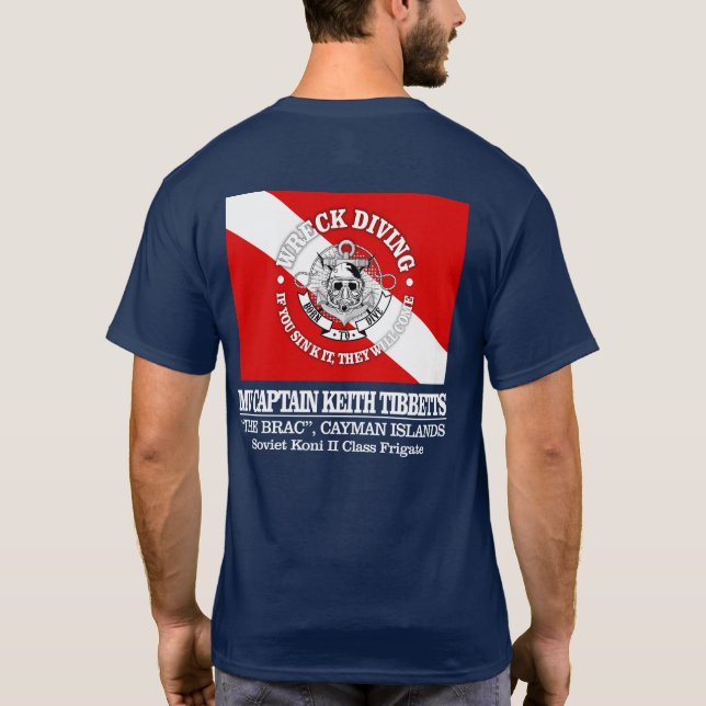 Camiseta MV Capt Keith Tibbetts (melhores destroços) (Verso)