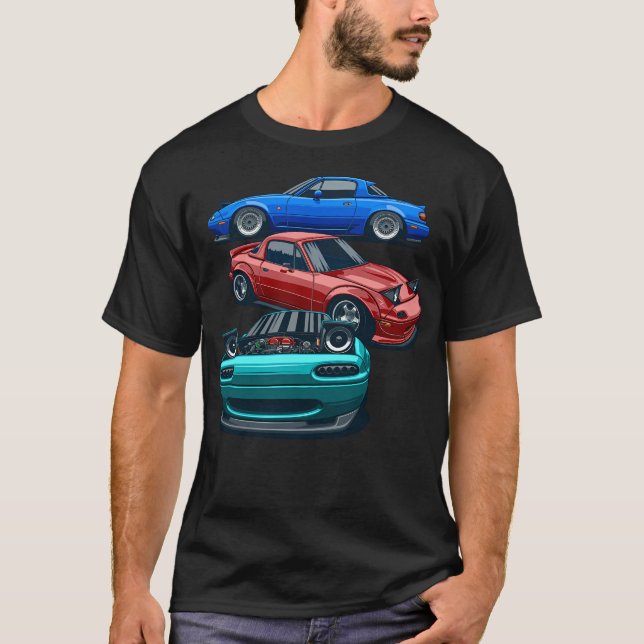 Camiseta Mx5 Miata Na (Frente)