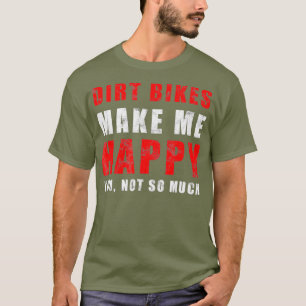 Camiseta MX Dirtbike Tee Funny Biker T 2 Stroke