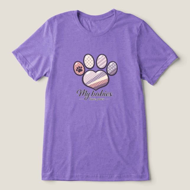 Camiseta My Babies have Paws (Design frontal)