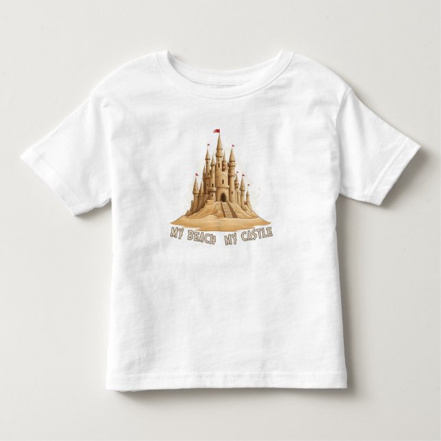 Camiseta My Beach, My Sandcastle (Frente)