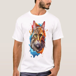 Camiseta My Beautiful Cat