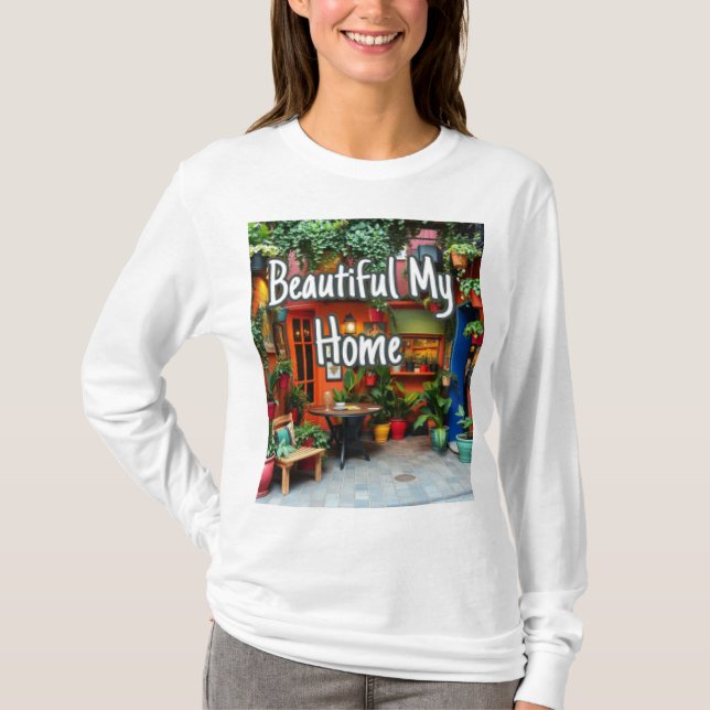 Camiseta My Beautiful Home  (Frente)