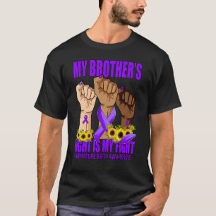 Camiseta My Brother's Fight Is My Fight Premature Birth Awa