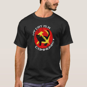 Camiseta My Cat Is A Communist For Cat