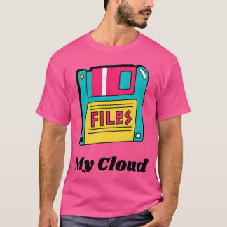 Camiseta My cloud Diskettes 90s Style