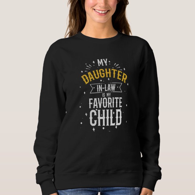 Camiseta My Daughter-in-Law is My Favorite Child -Dad & mot (Frente)