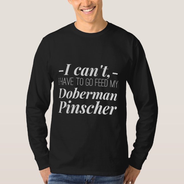 Camiseta My Doberman Pinscher Fitted Scoop 487 (Frente)