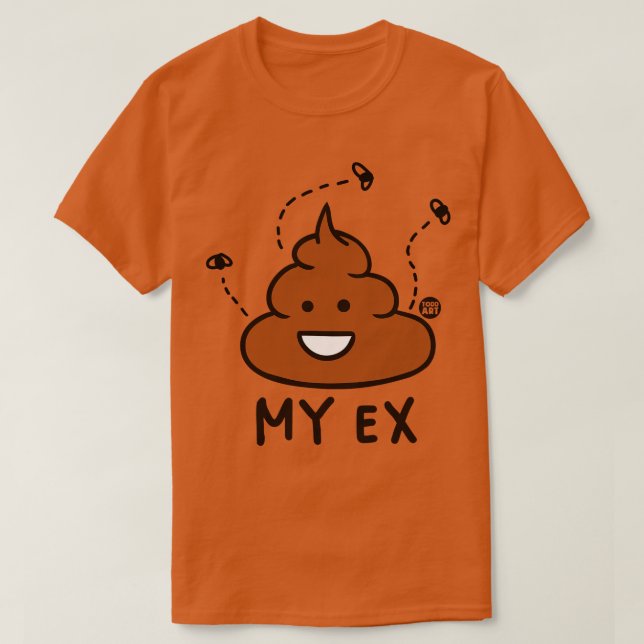 CAMISETA MY EX (Frente do Design)
