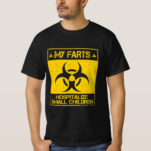 Camiseta My Farts Hospitalize Children Dad  (Frente)
