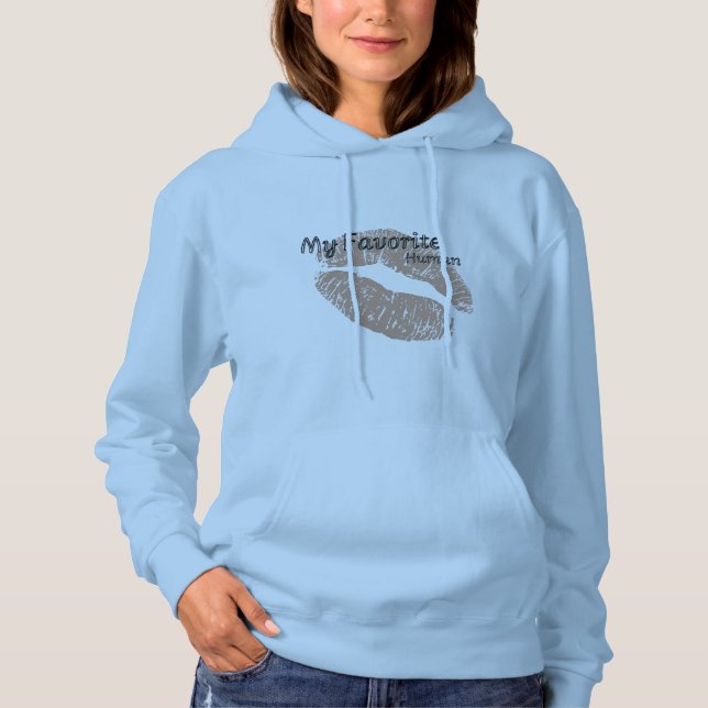Camiseta My Favorite Human Hoodie (Frente)