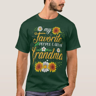 Camiseta My Favorite People Call Me Grandma  Mother's Day G