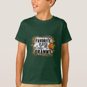 Camiseta My Favorite Player Calls Me Grammy Basketball Xmas