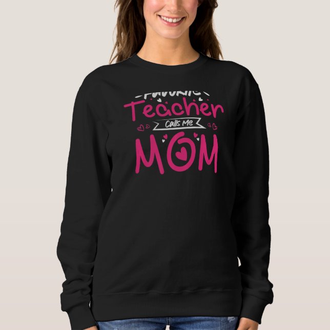 Camiseta My Favorite Teacher Calls Me Mom Heart Potion (Frente)