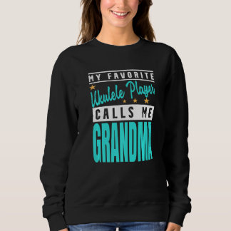 Camiseta My Favorite Ukulele Player Calls Me Grandma  