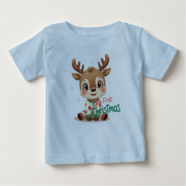Camiseta My First Christmas Baby Shirt | Cute Cozy Holiday