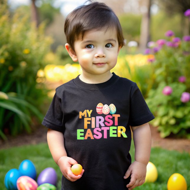 Camiseta My First Easter Party (Criador carregado)