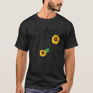 Camiseta My First Motheru2019s Day As A Grandma Sunflower H