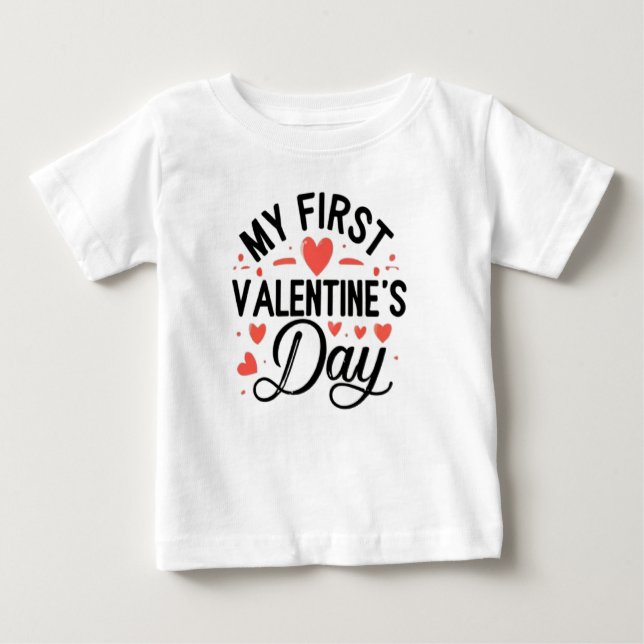 Camiseta My first Valentine's Day (Frente)