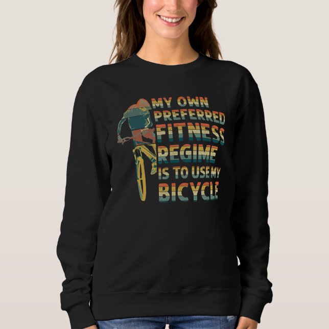 Camiseta My Fitness regime DownHill Mountain Bike Design fo (Frente)