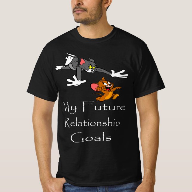Camiseta My Future Relationship Goals (Frente)