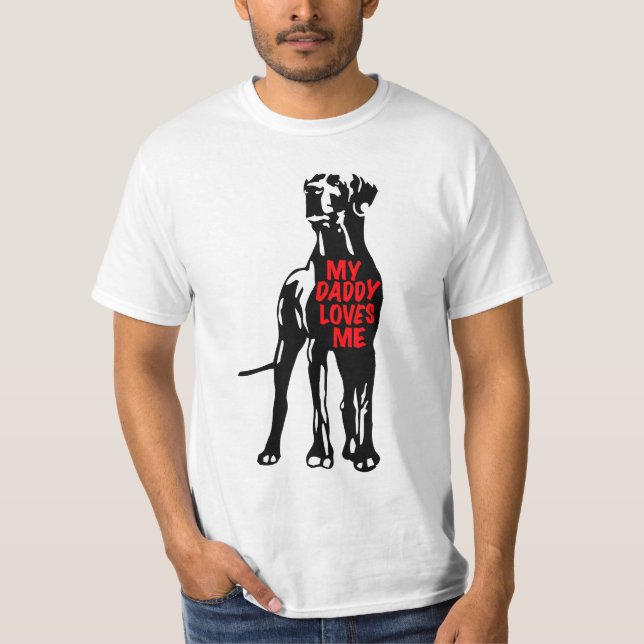 Camiseta My Great Dane Daddy (Frente)