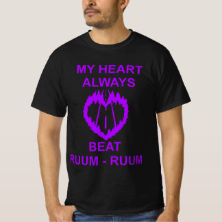CAMISETA MY HEART ALWAYS BEAT RUUM-RUUM VIOLET 2026