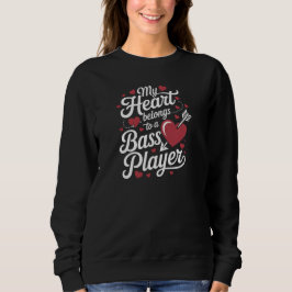Camiseta My Heart Belongs to a Bass Player