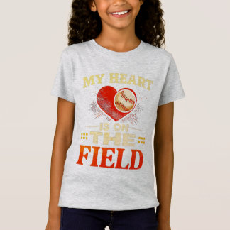 Camiseta My Heart Is On Field
