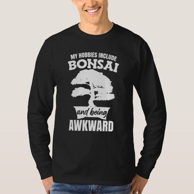 Camiseta My Hobby Include Bonsai (Frente)
