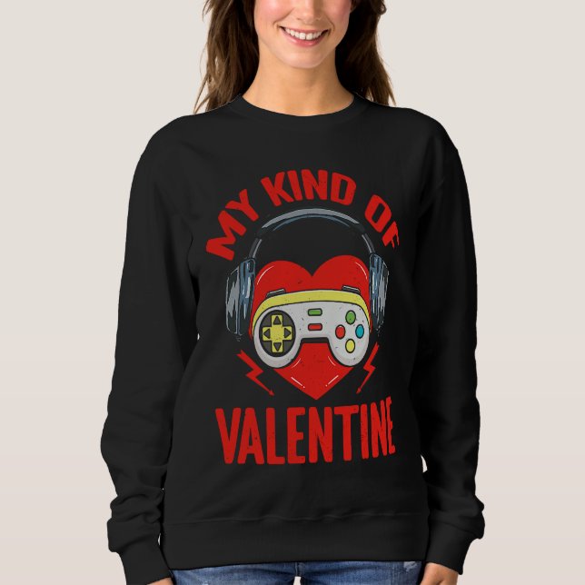 Camiseta My Kind Valentine Gamer Valentines Day Gaming Men  (Frente)