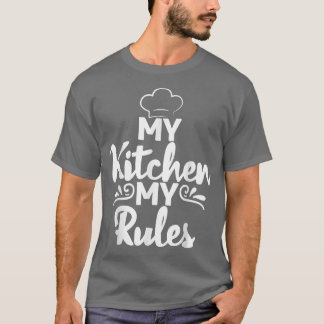 Camiseta My Kitchen my Rules Cooking Baking Baker
