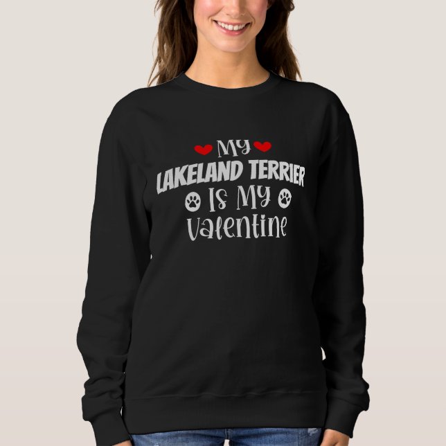 Camiseta My Lakeland Terrier is My Valentine Cute Valentine (Frente)