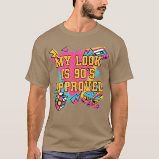 Camiseta My Look Is 90s Funny 1990 Retro Vintage Groovy Coo