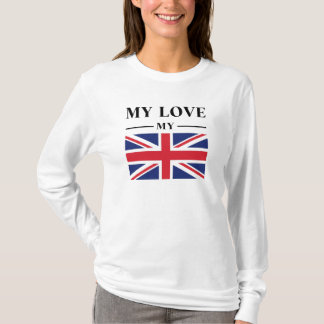 Camiseta My Love UK Flag
